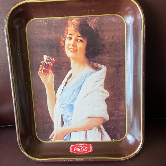 Coca-Cola Advertising Tin Tray BPAC 1980 Annual Conference Vintage - Picture 5 of 5